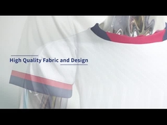 Il calcio su ordinazione di usura della palestra di alta qualità uniforma l'addestramento asciutto rapido respirabile 100% del poliestere del Canada Uni