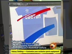 Kit di poliestere 100% di qualità competitiva, reticolabile, antiodore, lavabile in macchina, Pro Fit