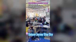 Maglia da calcio da uomo traspirante, ad asciugatura rapida